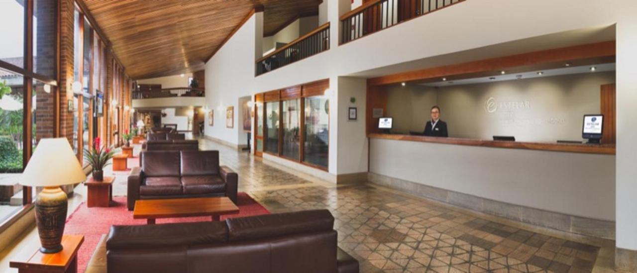 Estelar Paipa Hotel Spa & Y Centro De Convenciones Exterior foto The lobby of the hotel