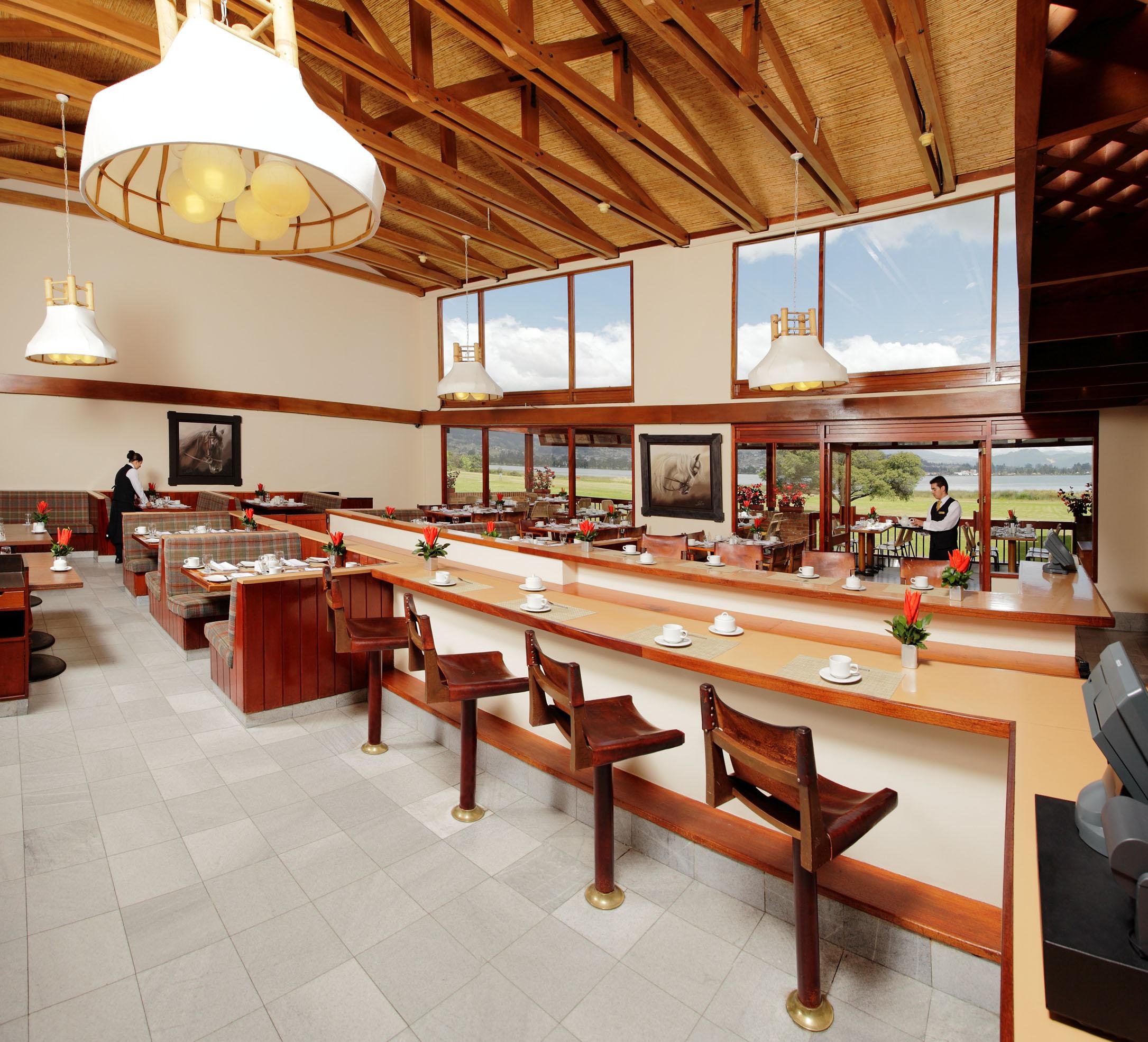 Estelar Paipa Hotel Spa & Y Centro De Convenciones Exterior foto The restaurant at the hotel
